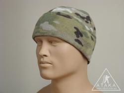 Флисовая шапка "Watch CAP" в камуфляже MTP